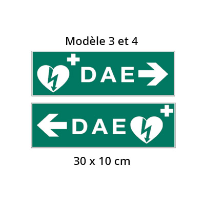 modèle 3 et 4 signalétique DAE
